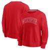NCAA Wisconsin Badgers Women's Crew Shirt - 3 of 3