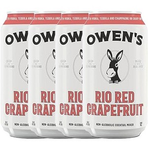 Owen’s Craft Mixers |Rio Red Grapefruit| Handcrafted in the USA with Premium Ingredients | Vegan & Gluten-Free Soda Mocktail and Cocktail Mixer - 1 of 3