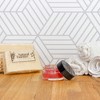 Cornucopia Brands 15ml Clear Glass Balm Jars 12pk; 1/2 oz Cosmetic Jars w/ Lined Black Plastic Lids - 4 of 4