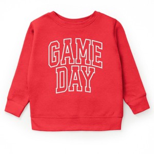 Embroidered Game Day Arched - Youth Graphic Sweatshirt - 1 of 4