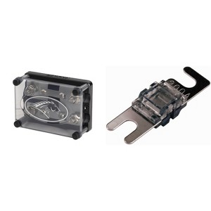 Kicker Warhorse HPFD2 Fused 2-Way Distribution Block & 200 Amp AFS Fuse Bundle - 1 of 4