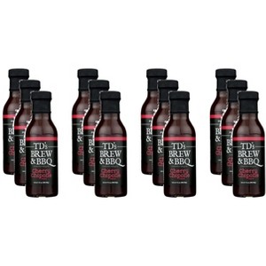 TD’s Brew & BBQ Sauce Cherry Chipotle - Case of 12 - 14 OZ - 1 of 2