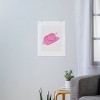 Deny Designs Daily Regina Designs Cowboy Hat Print Pink Art Print - 3 of 4