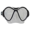 Pool Central 2pc Zray Teen/Young Adult Scuba Mask with Snorkel Dive Set - Medium/Large - Black/Red - 3 of 4