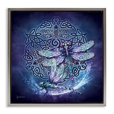 Stupell Industries Dragonfly & Celtic Knot, 18" x 18"
