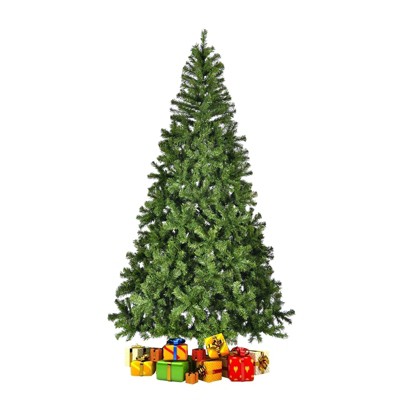 6ft Premium Christmas Tree, Pine Hinged Artificial Holiday Tree W/ 1000 Tips