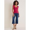 VENUS Womens Ruched Cap Sleeve Top - 2 of 4