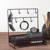 The Lakeside Collection Dresser Top Organizer with Hooks - 4 of 4
