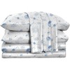 Tadpoles 3-Piece Blue Galaxy Sheet Set | 1 Twin Flat Sheet, 1 Twin Fitted Sheet & 1 Queen Pillowcase - 2 of 4