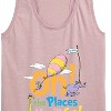 Women's - Dr. Seuss - Oh! The Places You'll Go Graphic Racerback Tank - 2 of 4