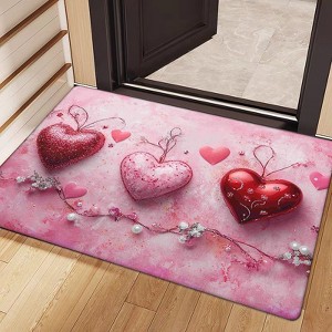 ノア17冊.ウィード60冊.赤目5冊、ラストウォー22冊、外伝他セット Lomsoe 1pc Valentine's Day Pink Heart Print Doormat - Romantic