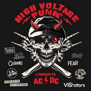 Punk Tribute to Ac & Dc & Various - A Punk Tribute To Ac/dc (Various Artists) - RED/BLACK SPLATTER (Vinyl)