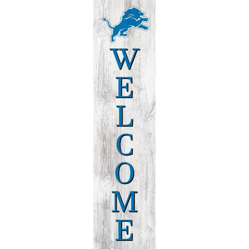 NFL Detroit Lions 48&#34; Welcome Leaner, 1 of 4