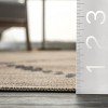 Nuloom Nita Bands Easy-Jute Pet Friendly Machine Washable Area Rug, 4' x 6', Natural - 3 of 4
