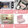 Bento Boxes for Adults - 1100 ML Bento Lunch Box For Kids Childrens With Spoon & Fork - Durable for On-the-Go Meal, BPA-Free and Food-Safe Materials - 4 of 4