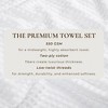 Cotton Quick-Dry Textured Single Towel - Great Bay Home - 4 of 4