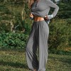 Women's Cozy Lace Loungewear Set for Effortless Style - Cupshe - 3 of 4