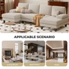MOONMISS 110" U-Shape Modern Sofa with Double Chaise, Modern Lounge Sleeper for Living Room, Bedroom - 4 of 4