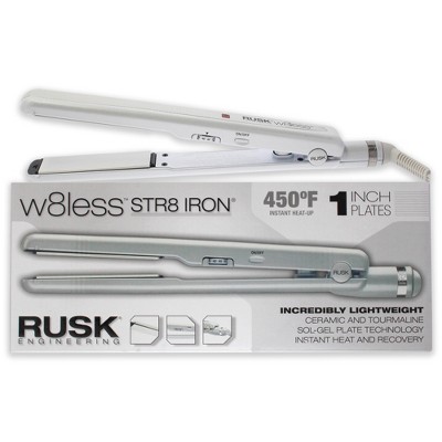 Rusk W8less Str8 Iron Ceramic And Tourmaline Flat Iron