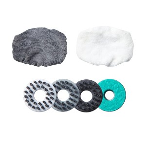 SALAV CS-100 CleanSteam Accessory 6pc Brush & Microfiber Pad Set - 1 of 4
