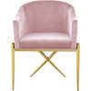 Meridian Furniture,Xavier Velvet Dining Chair - 3 of 4