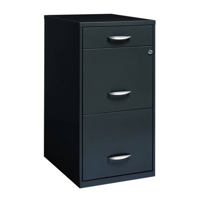 Office Designs 3 Drawer File Cabinet Letter size Gray