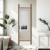 SpassWay Solid Wood Full Length Mirror Accent Wall Mirror Novelty Cheval Mirror Black/Brown/Walnut/Natural Wood - 3 of 4