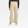 Girls' Twill Barrel Leg Pants - art class™ - 2 of 3