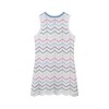 Andy & Evan  Kids  White Fitted Scallop Dress - 2 of 3