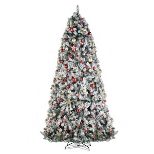 Karl Home Pre-lit Snow Flocked Christmas Tree - 1 of 4