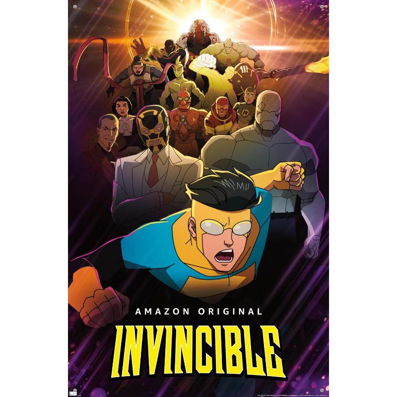 Trends International Invincible - Purple One Sheet Unframed Wall Poster Prints, 4 of 7