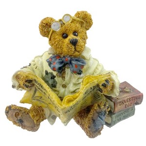 Boyds Bears 3.0 Inch Dean Newbearger Iii Bears & Bulls Investor Bearstone Animal Figurines - 1 of 3