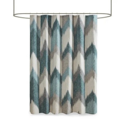 LunaLulinlk Cotton Printed Shower Curtain