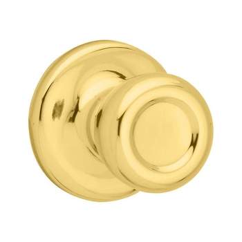 Kwikset-Mobile-Home-Polished-Brass-Passage-Door-Knob-Right-or-Left-Handed