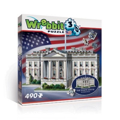 Wrebbit The White House 3D Puzzle 490pc