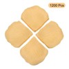 Unique Bargains Wedding Birthday Decor Artificial Silk Flower Rose Petals 2x2 Inch 1200 Pcs Champagne Color - 3 of 3