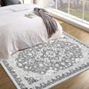 COZONY Area Rugs Vintage Machine Washable Rug,Low Pile Print with Rubber Backing Non-Slip Carpet for Bedroom,Kitchen,Dining Room,Office,Home Decor - 4 of 4