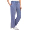 Collections Etc Color Washed Fleece Pants - 4 of 4