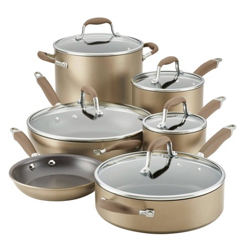 8-Piece Hard Anodized Nonstick Cookware Set – Anolon