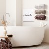Sorbus Wall-Mount Towel Rack - Great for Organizing Rolled Bath Towels, Washcloths, Linens (Holds 12) - 4 of 4