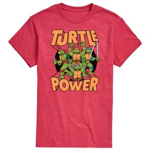 Men's - Teenage Mutant Ninja Turtles - Turtle Power Short Sleeve Graphic T-Shirt - 1 of 4