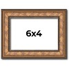 PosterPalooza | Photo Size Slim Profile Gold Picture Frame - UV Acrylic, Foam Board Backing, Hanging Hardware - 2 of 4