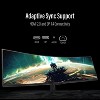 Deco Gear 49" Curved Ultrawide LED 3840x1080 32:9 144Hz FreeSync 4ms Gaming Monitor 3-Pack - 3 of 4
