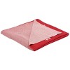 Frosty Wish Throw - Red/White - 50" x 60" - Safavieh. - 4 of 4