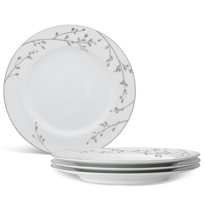 Noritake Birchwood Set of 4 Dinner Plates
