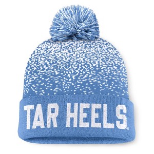 NCAA North Carolina Tar Heels Condensed Knit Cuffed Beanie: Solid Acrylic Midweight Hat - 1 of 3