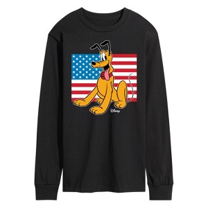 Men's - Disney - Americana Long Sleeve Graphic T-Shirt - 1 of 4