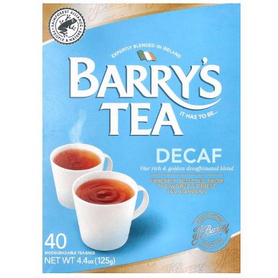 Barry's Tea, Decaf Blend, 40 Tea Bags, 4.4 oz (125 g)