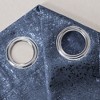2pc Dainty Home Artistic 100% Blackout Grommet Curtain Panel Pair with 3D Lurex Texture - 3 of 4