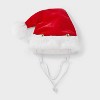 Santa Hat Dog and Cat Headpiece Costume - Boots & Barkley™ Red - 3 of 4